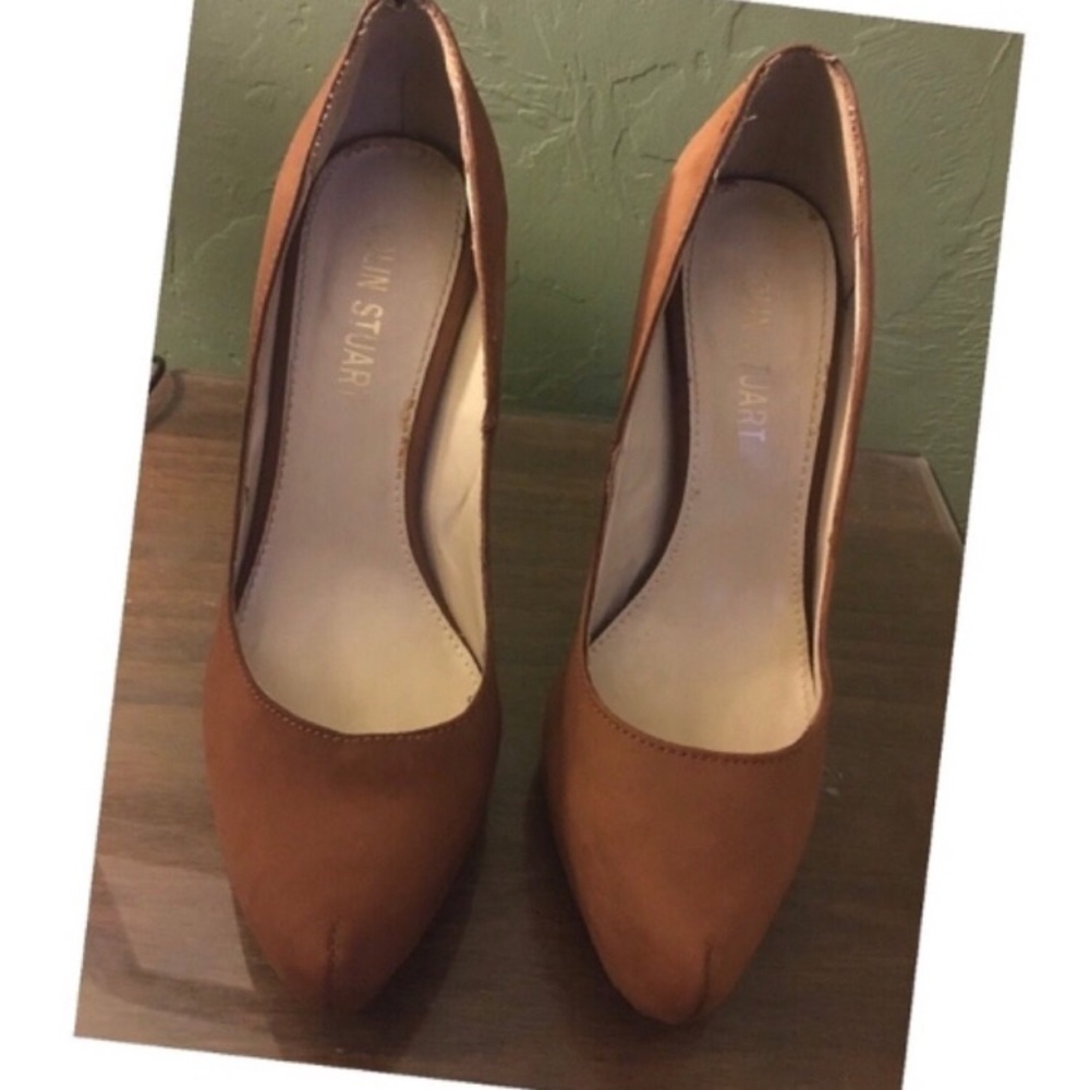 Colin Stuart Brown High Heels SMALL 7.5 - Picture 3 of 5